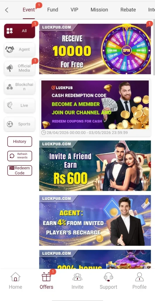 LuckPub Game