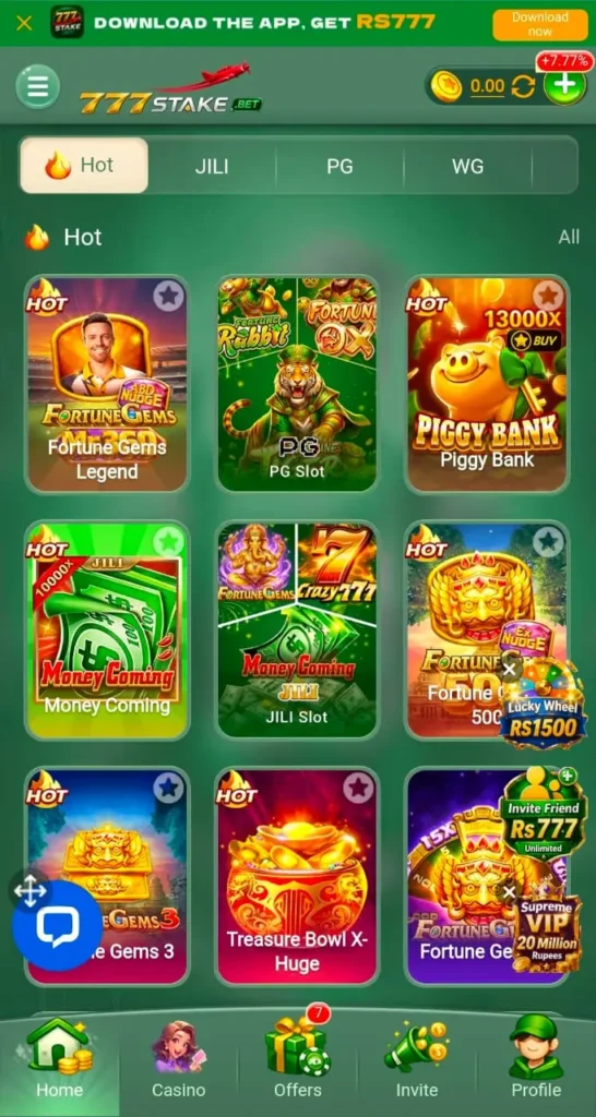 777STAKE Game