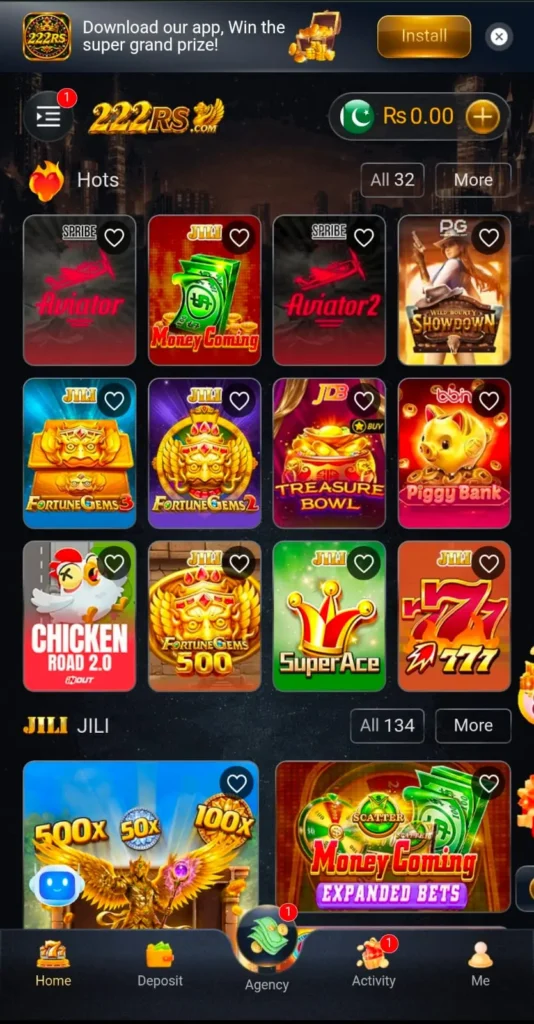 222RS Game