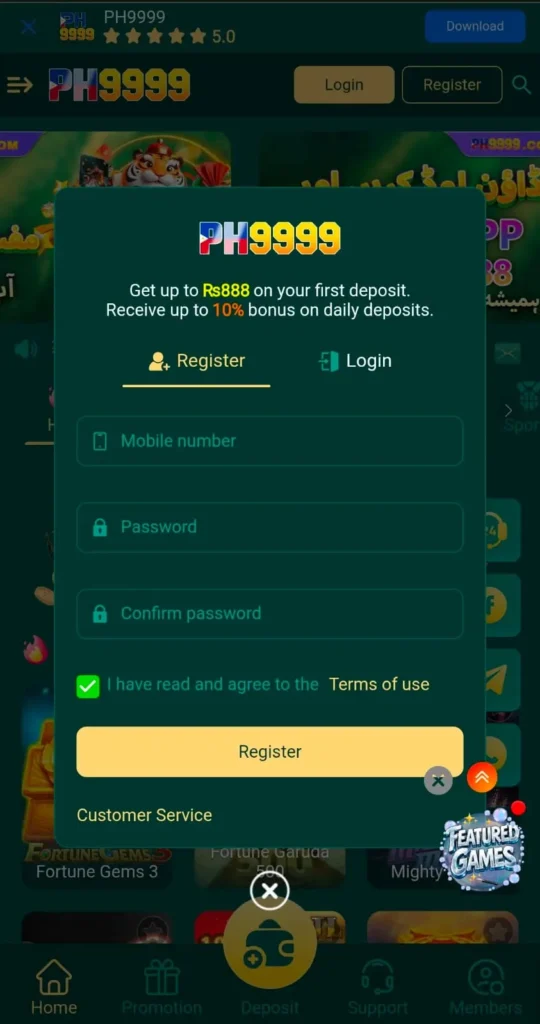 PH9999 Game