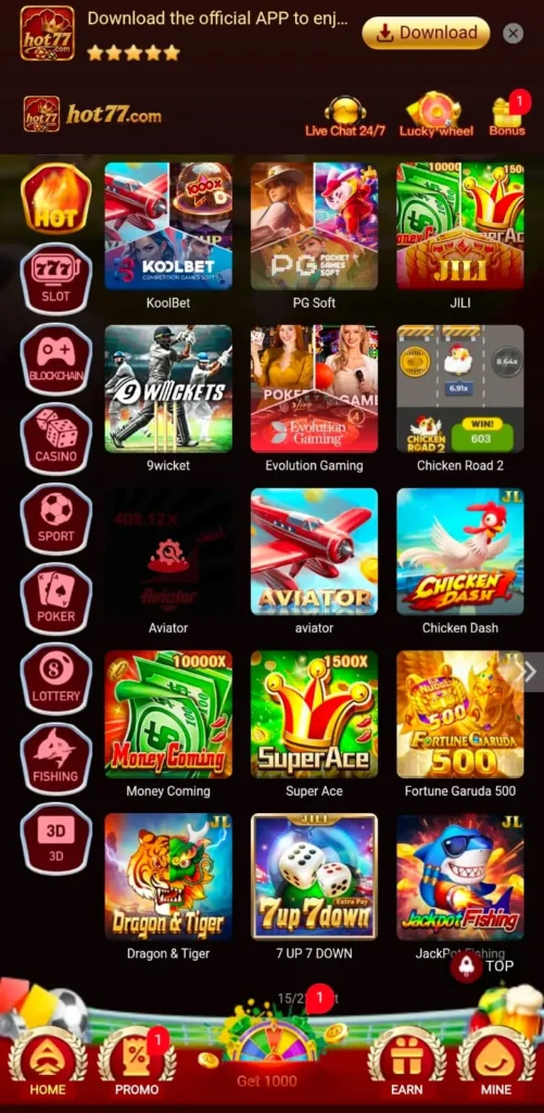 Hot77 Game