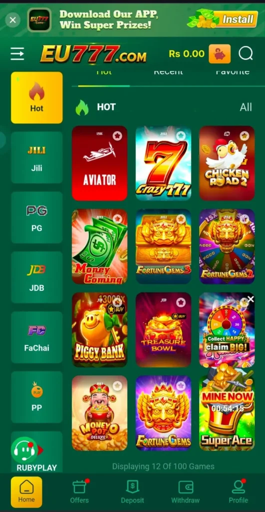EU777 Game 